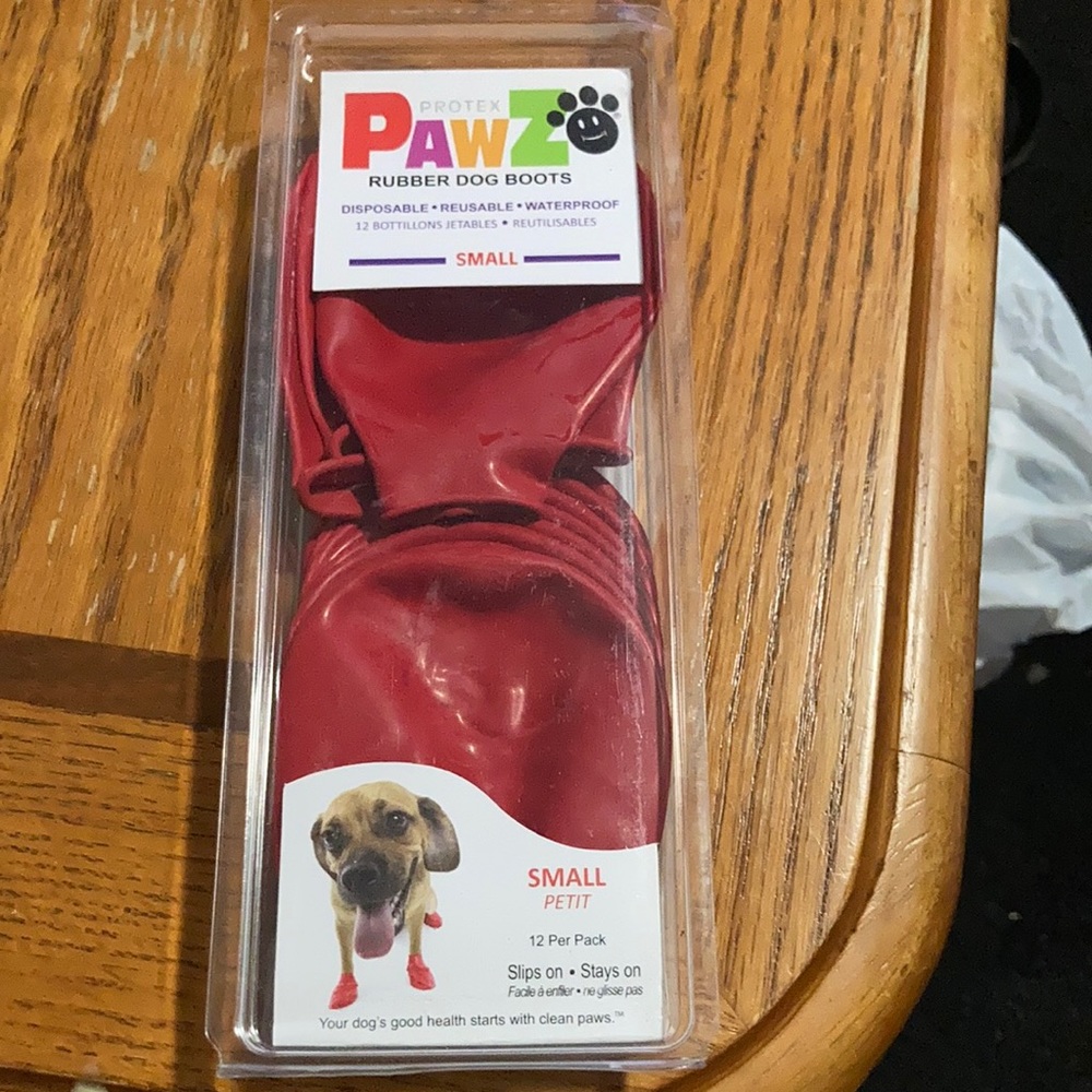PawZ brand disposable reusable boots for dogs